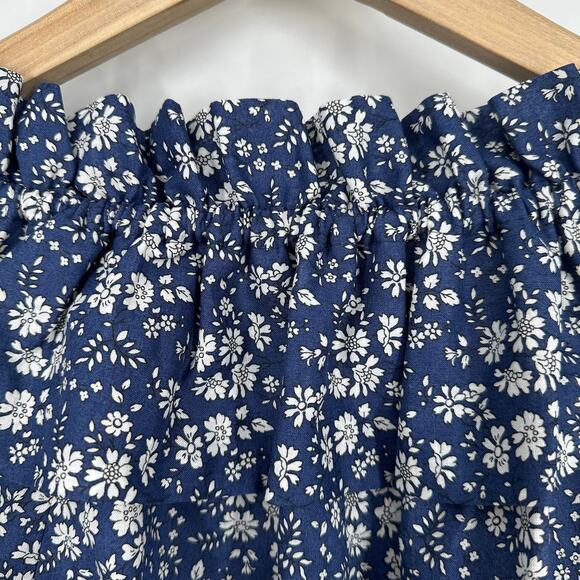 The Vampire’s Wife The Mob Blouse Floral Off The Shoulder Capel Linen Ruffle Top - Picture 7 of 13